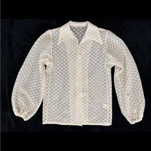 Vintage lace blouse
